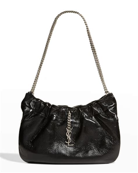 pac pac ysl ruched hobo bag|Shop Saint Laurent Pacpac Leather Hobo Bag .